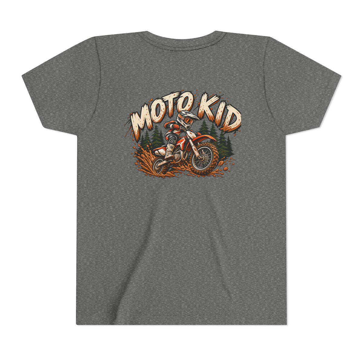 Moto Kid Motocross Tee | Dirt Bike Racing Kids Shirt | Cozy Chaos Co. 🏁🏍️⚡