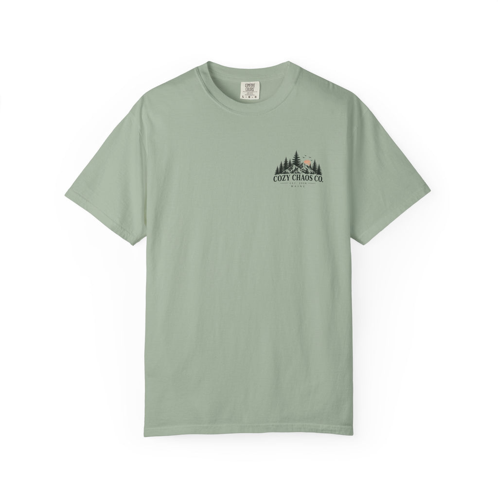 No Roads Needed – Maine Backcountry Adventure Tee | Cozy Chaos Co.