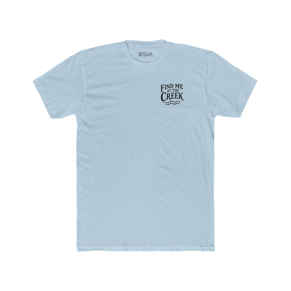 Find Me at the Creek – Men’s Fishing & Outdoors Tee | Cozy Chaos Co. 🎣🌲