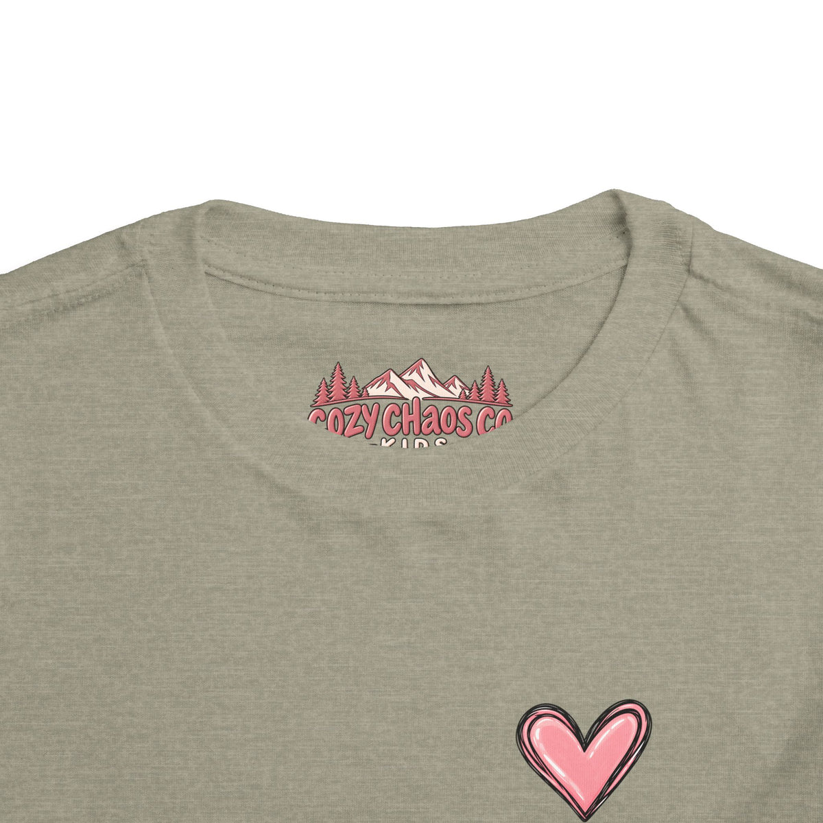 Tiny Human, Big Personality Kids Tee | Cozy Chaos Co. 💕🌼