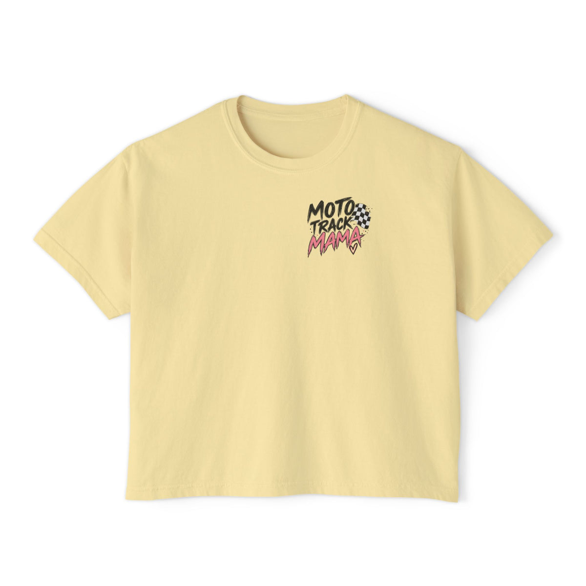 Moto Track Mama – Motocross Mom Graphic Tee 🏁💗
