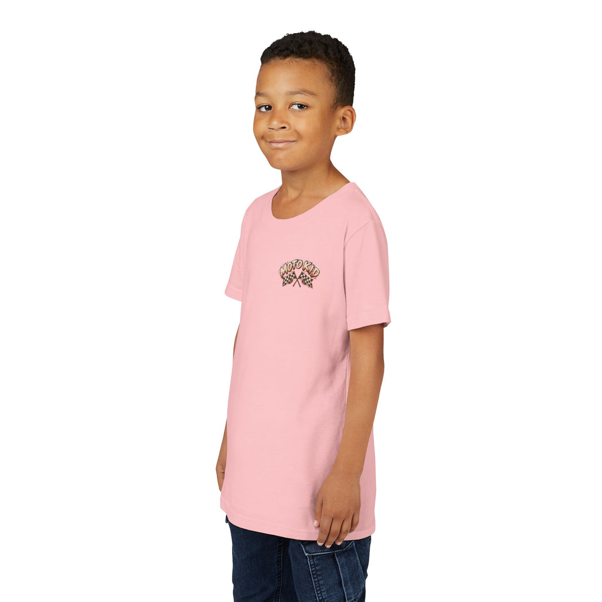Moto Kid Motocross Tee | Dirt Bike Racing Kids Shirt | Cozy Chaos Co. 🏁🏍️⚡