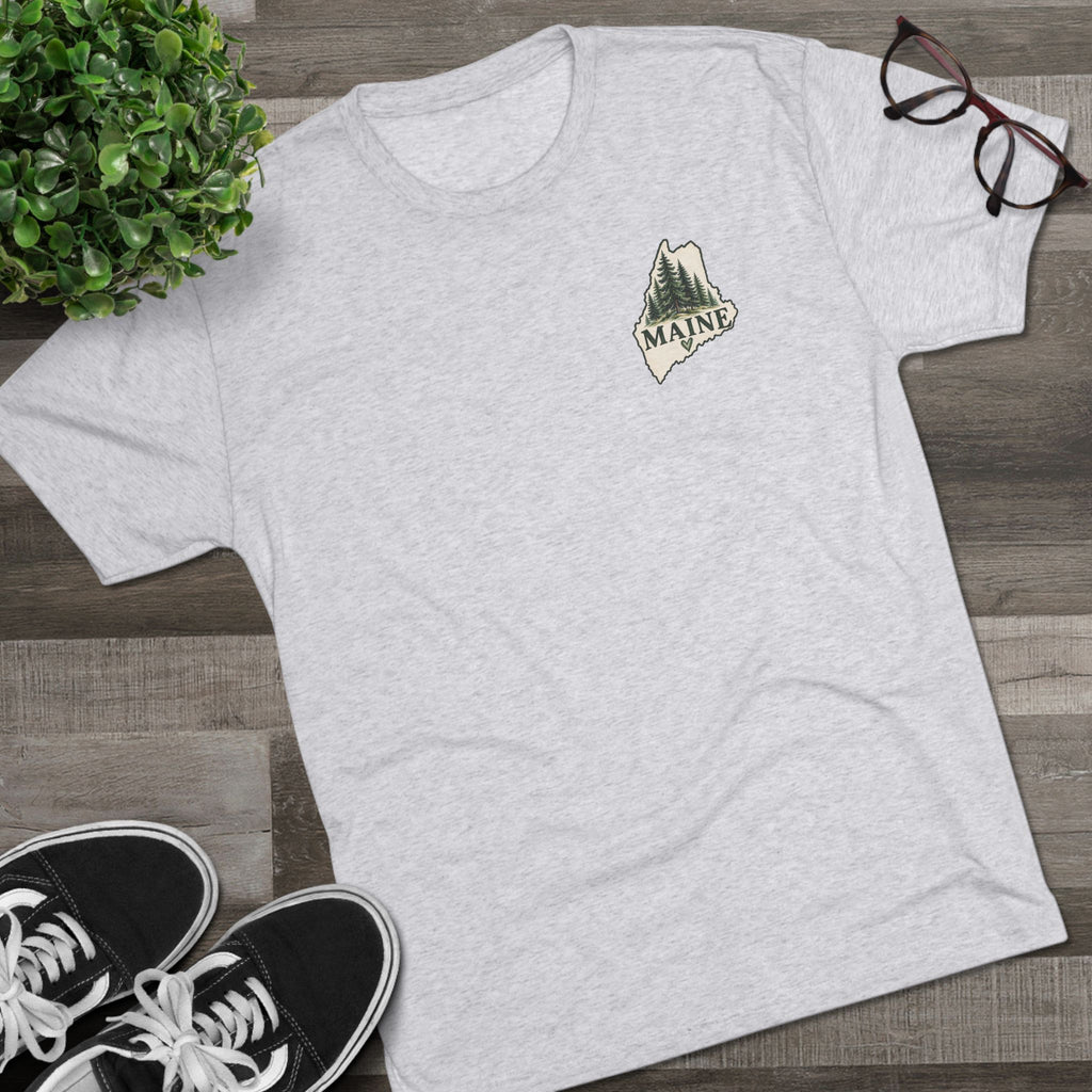 Find Me at the Creek – Maine Outdoors Graphic Tee 🌲